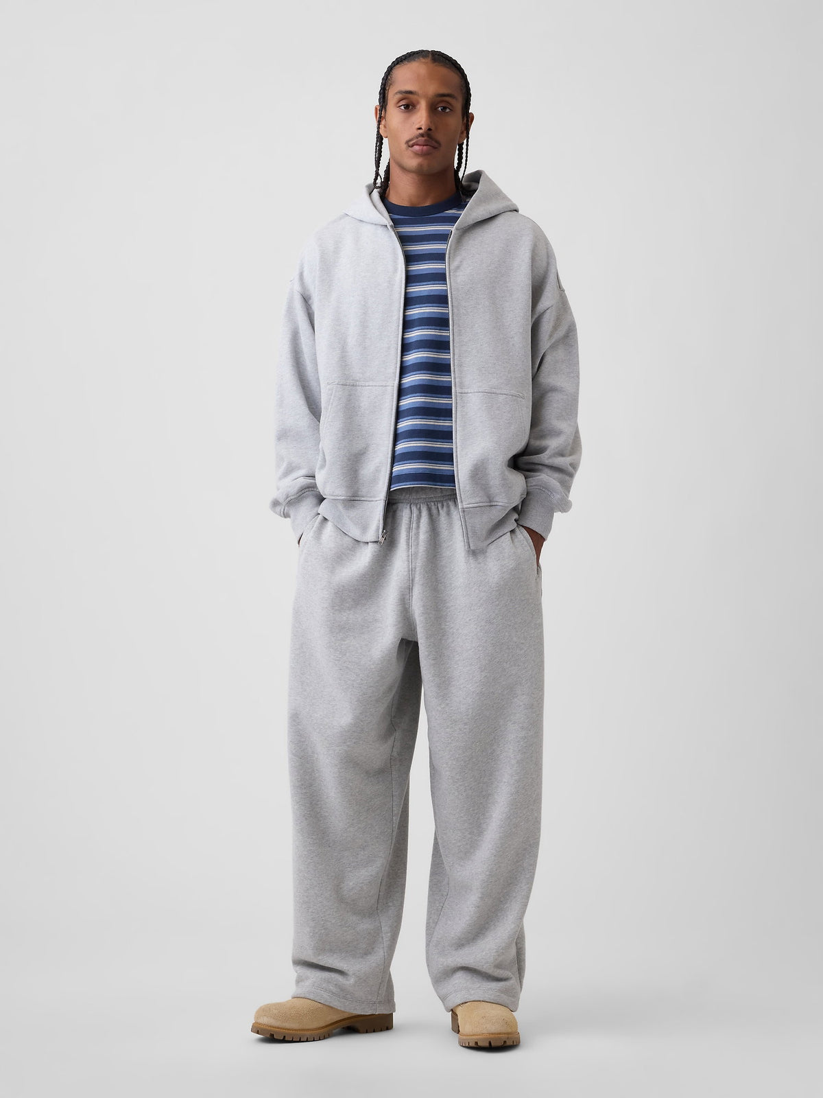 Koyu Yeşil Vintagesoft Baggy Eşofman Altı