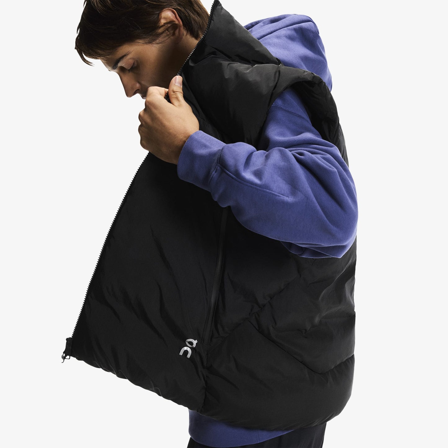 On All-day Puffer Erkek Siyah Yelek