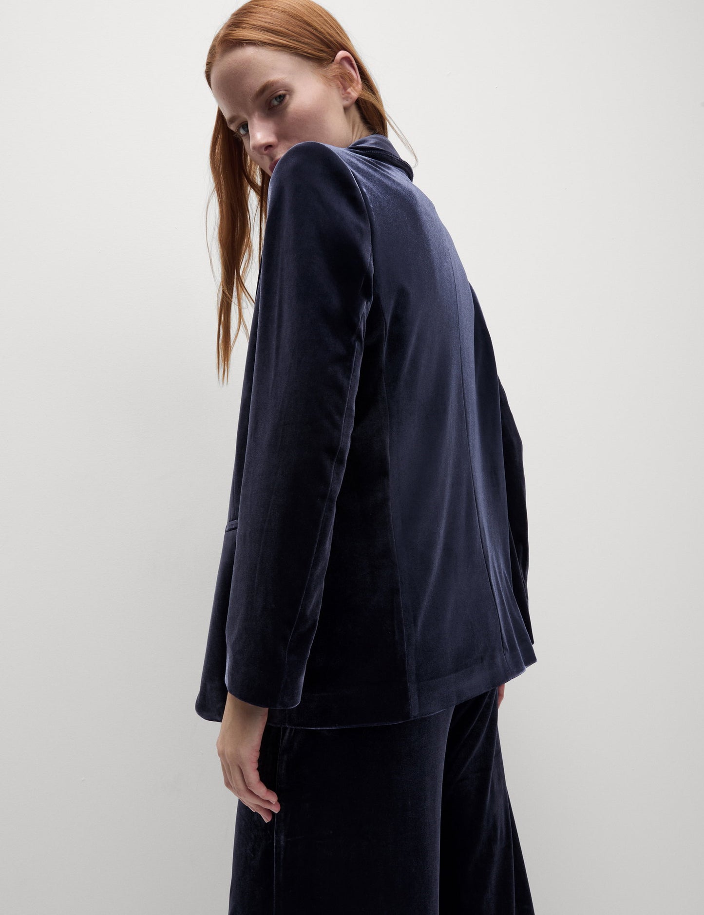 Rahat Kalıp Düğmeli Blazer Ceket
