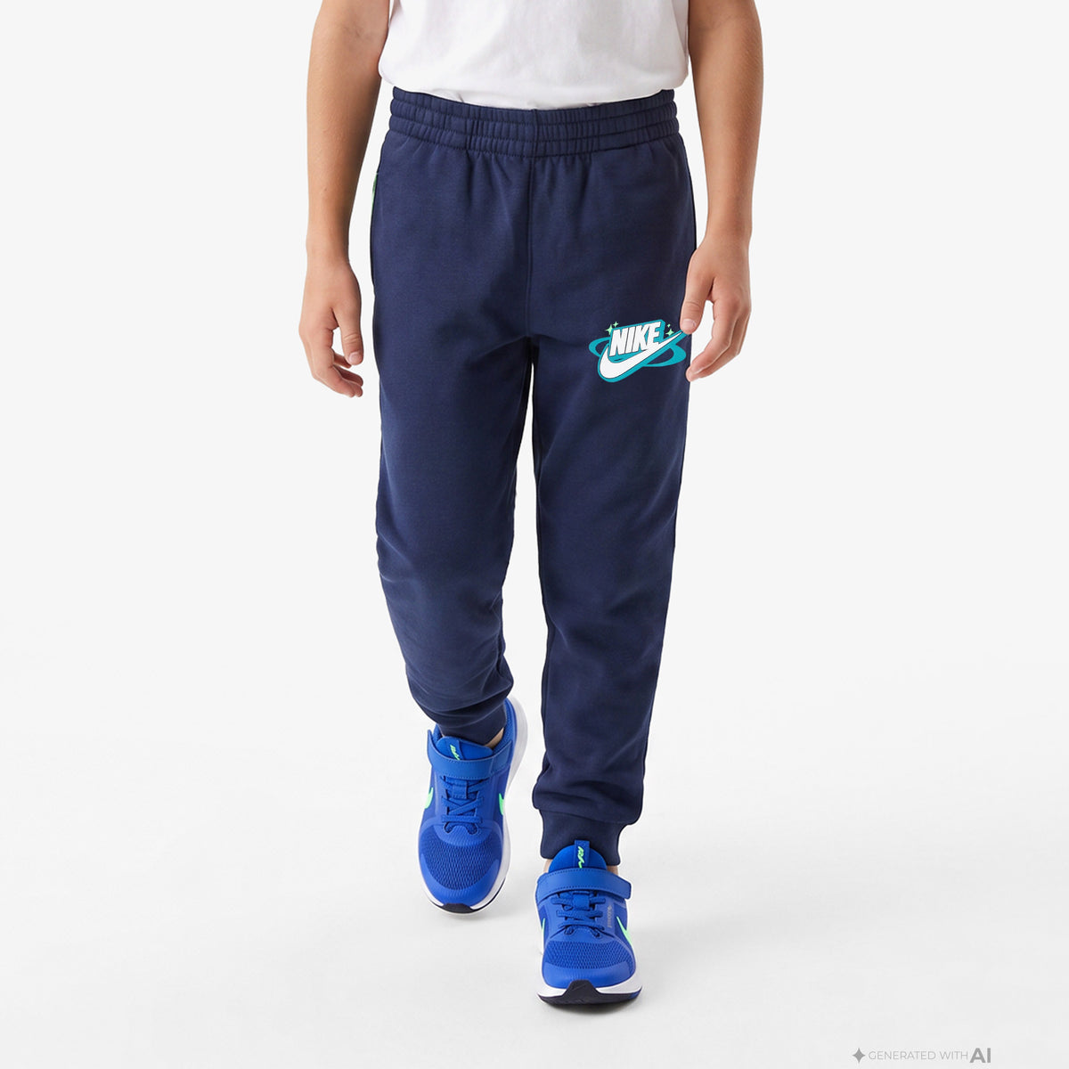 Nike Sportswear Brand Ambass Fleece Çocuk Lacivert Eşofman Altı