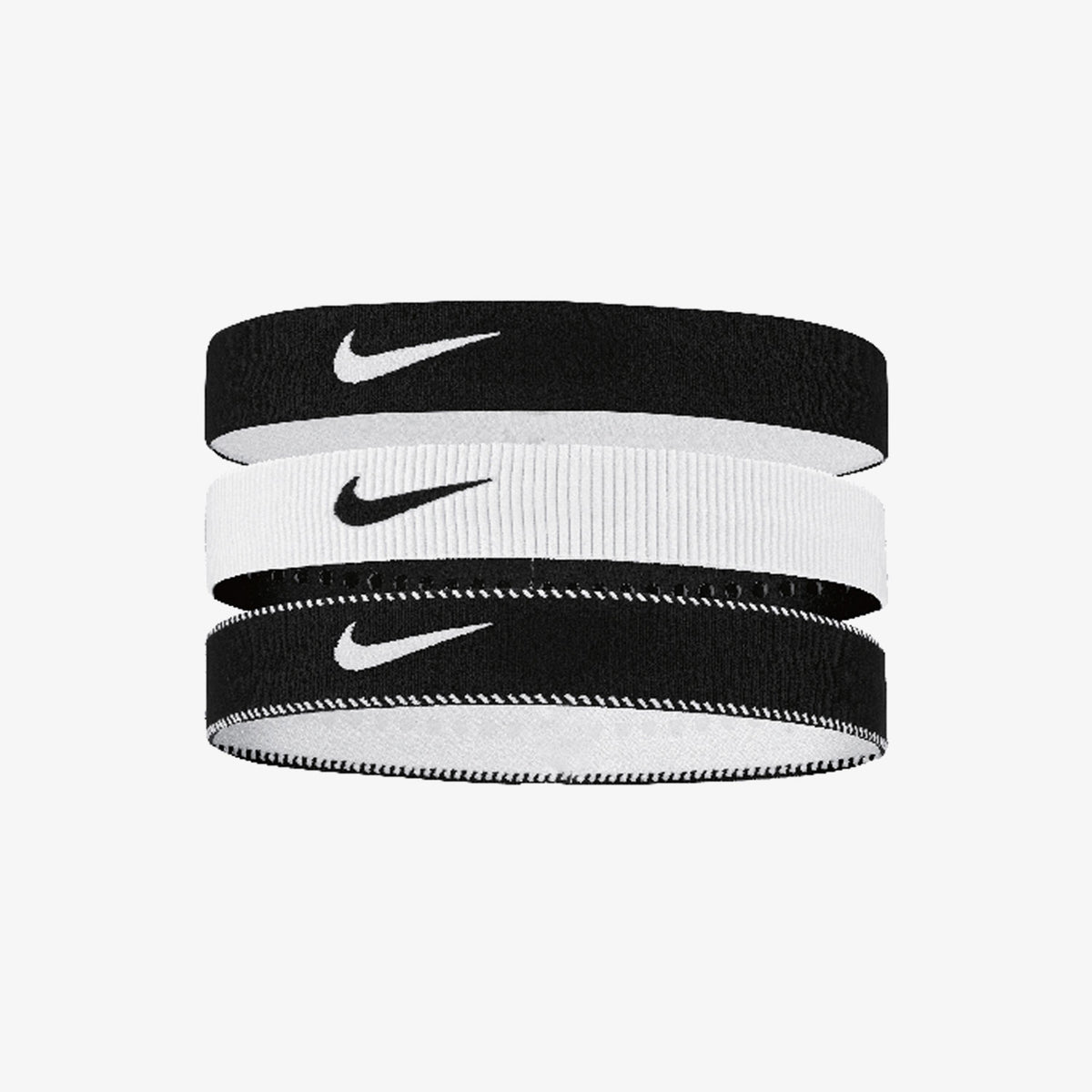 Nike Flex Classic Wide Headbands 3pk Unisex Siyah Saç Bandı