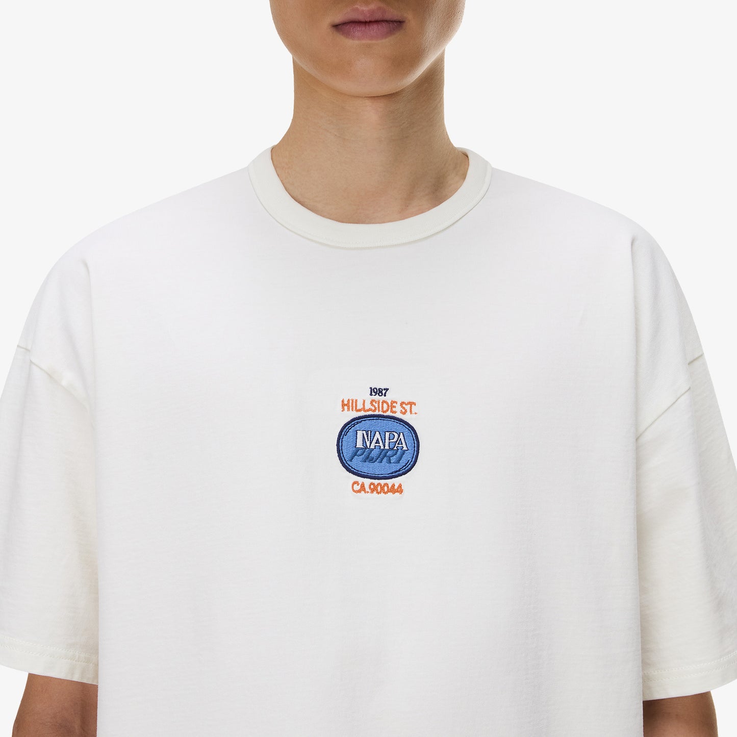 Napapijri S-krous Erkek Beyaz T-shirt