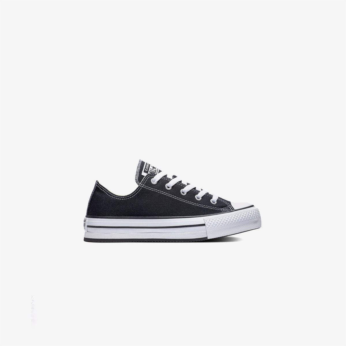 Converse Chuck Taylor All Star Eva Lift Canvas Platform Çocuk Siyah Sneaker