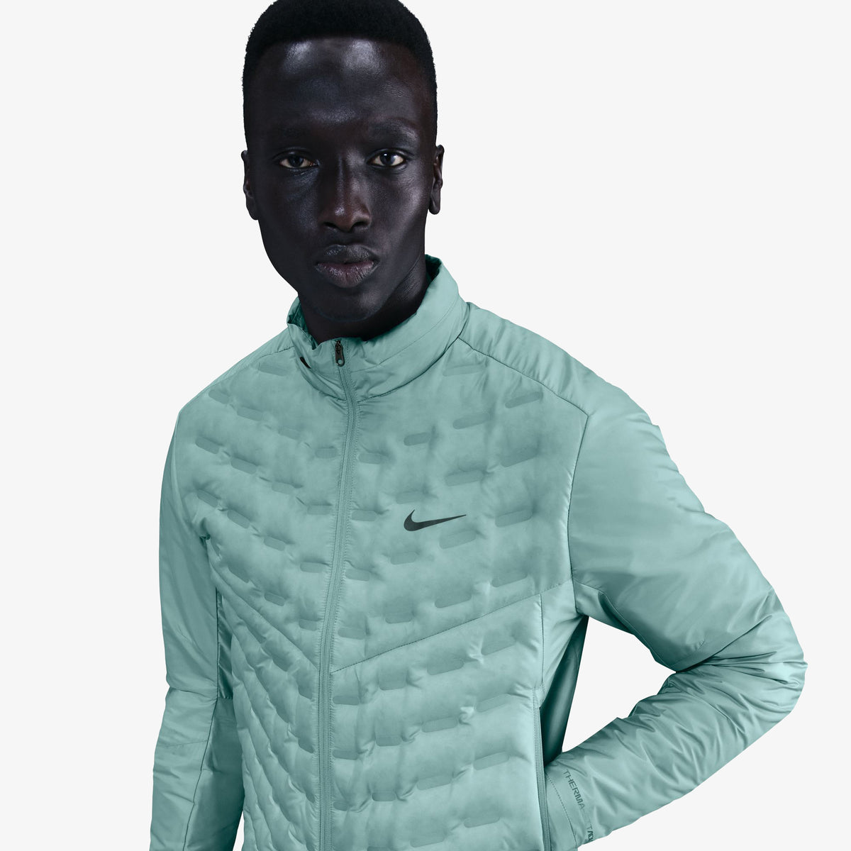 Nike Therma-fit Adv Aeroloft Erkek Yeşil Koşu Ceketi