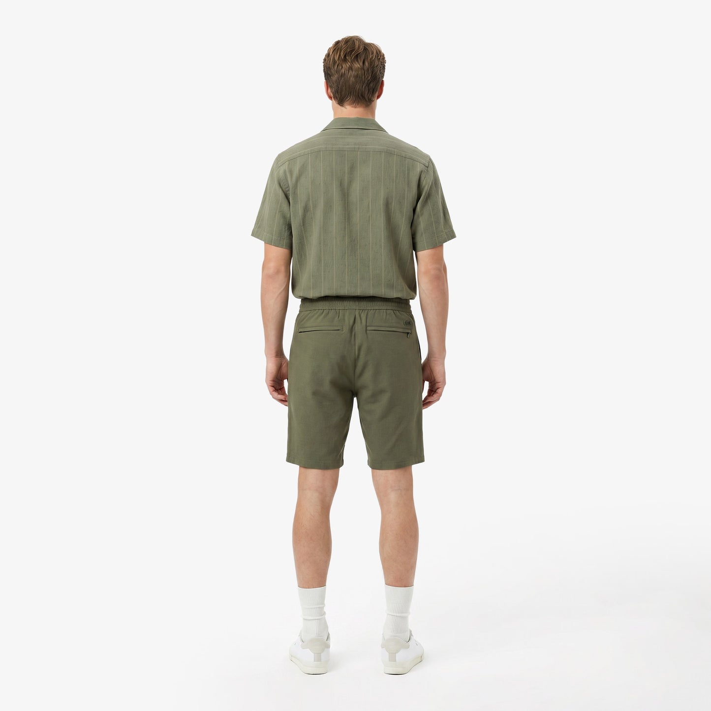 Lacoste Tapered Fit Erkek Haki Şort