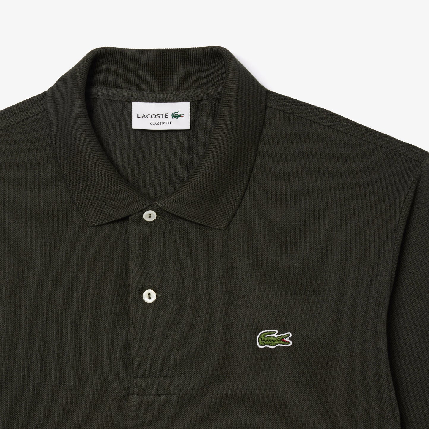 Lacoste L.12.12 Erkek Classic Fit Uzun Kollu Bordo Polo