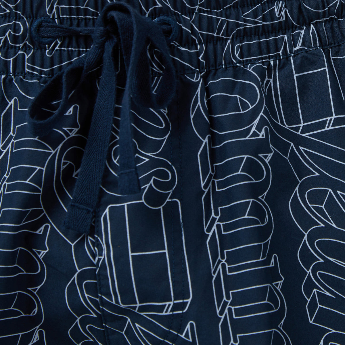 Tommy Hilfiger Aop Erkek Lacivert Şort