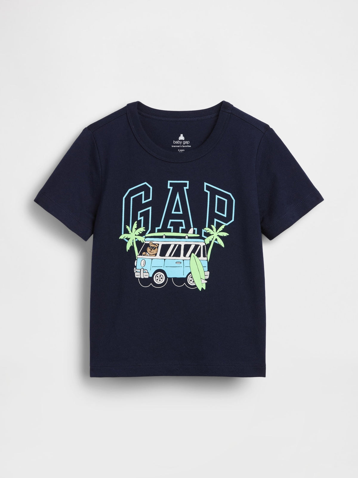 Açık Yeşil Grafik Logo T-shirt