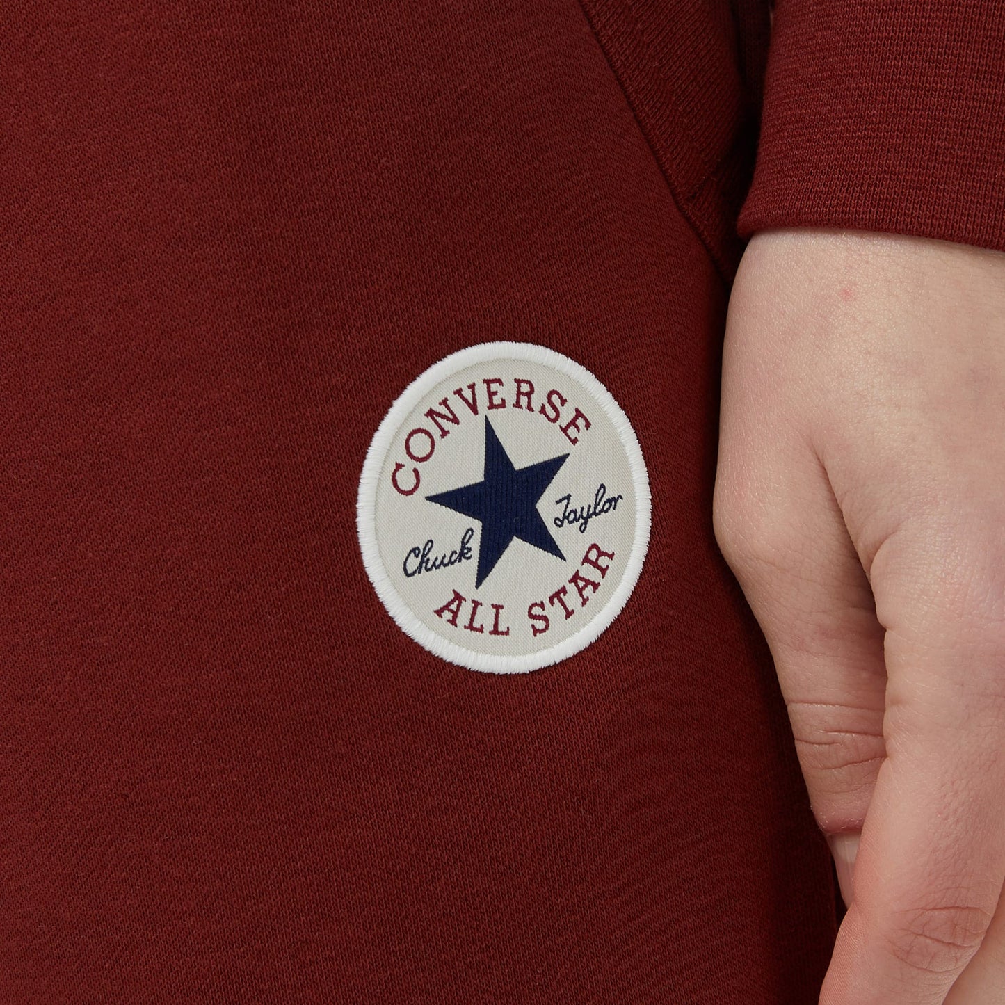 Converse Retro Chuck Taylor Patch Kadın Bordo Eşofman Altı