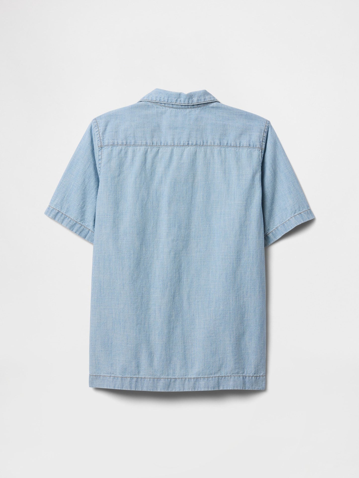 Mavi Chambray Boxy Vacay Gömlek