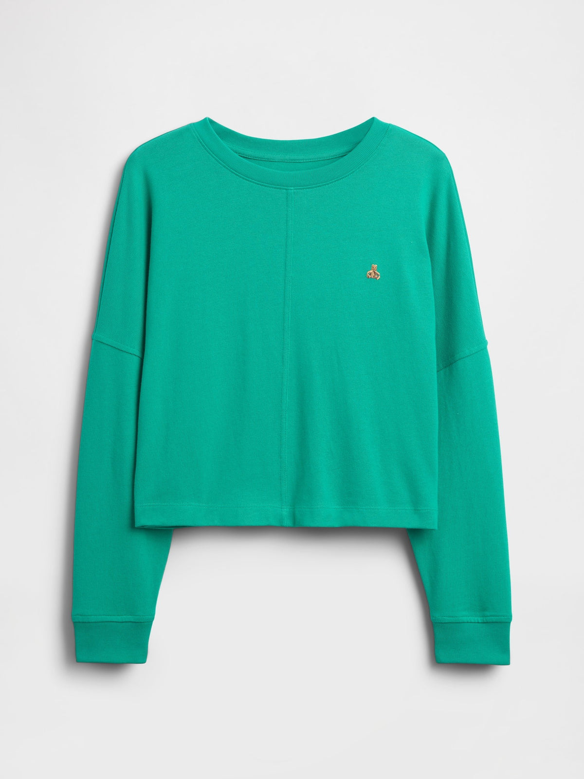 Yeşil Heavyweight Oversized Seam T-shirt