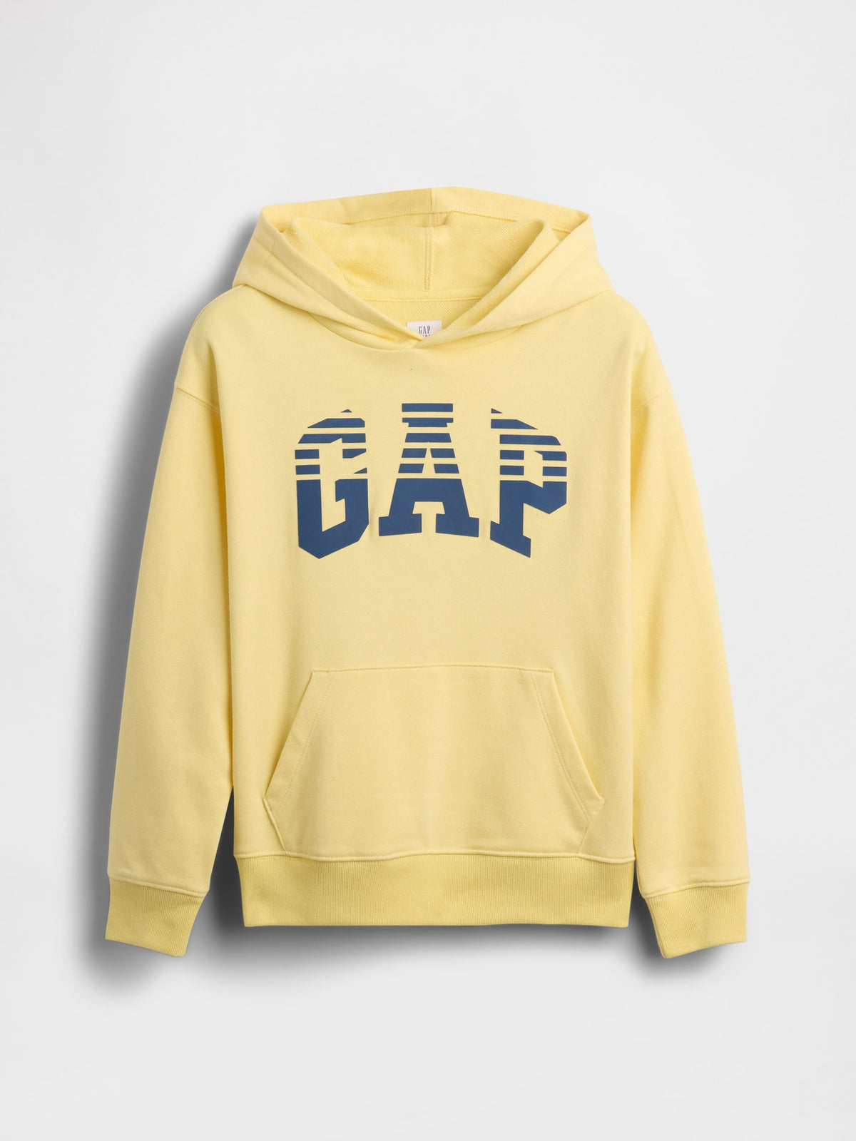 Sarı Relaxed Gap Logo Fransız Havlu Kumaş Sweatshirt