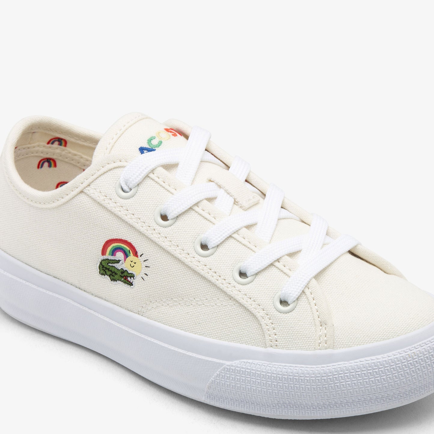 Lacoste Backcourt Çocuk Krem Spor Ayakkabı