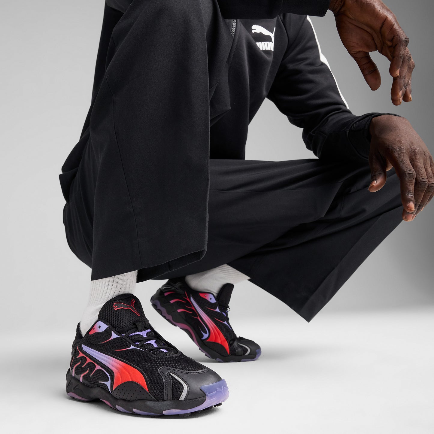 Puma Inhale Erkek Siyah Spor Ayakkabı