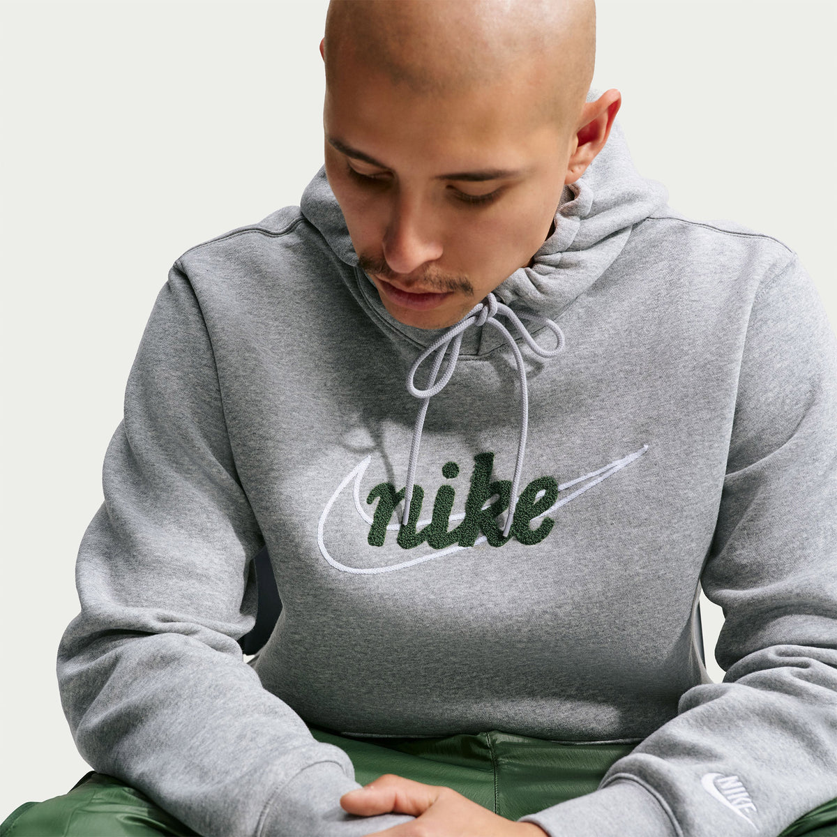 Nike Club Bb Erkek Beyaz Sweatshirt