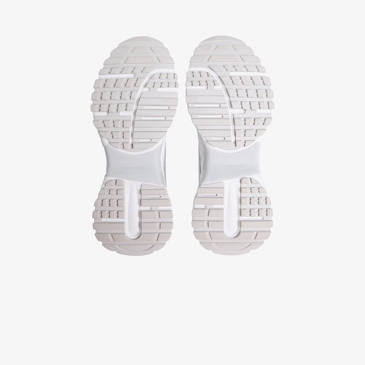Calvin Klein Hike Run Stripe Mesh Kadın Beyaz Sneaker
