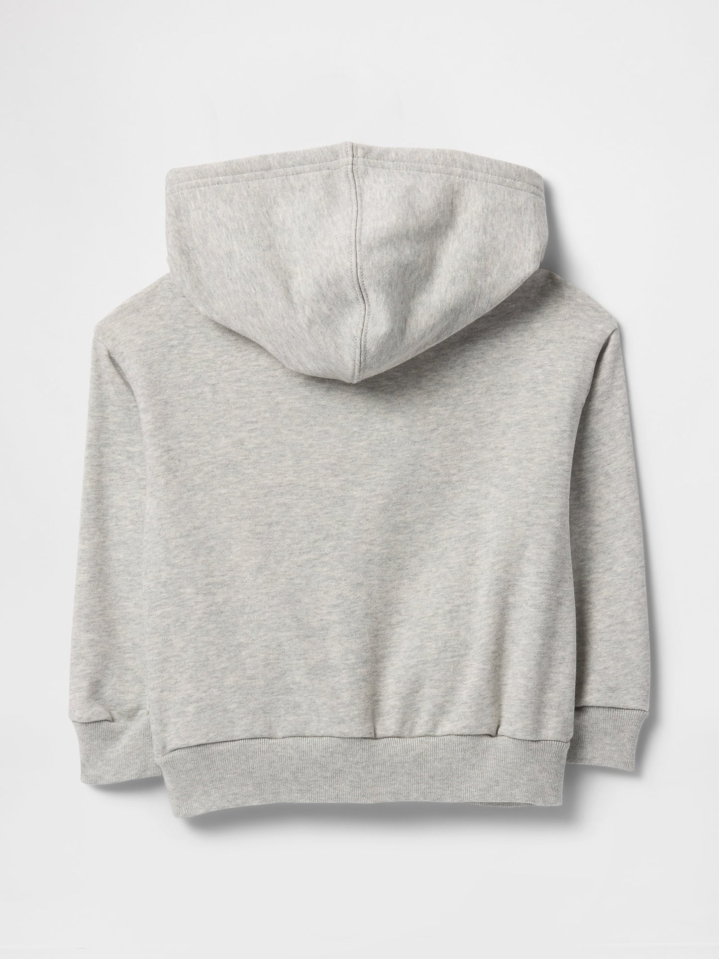 Gri Gap Logo Relaxed Havlu Kumaş Sweatshirt