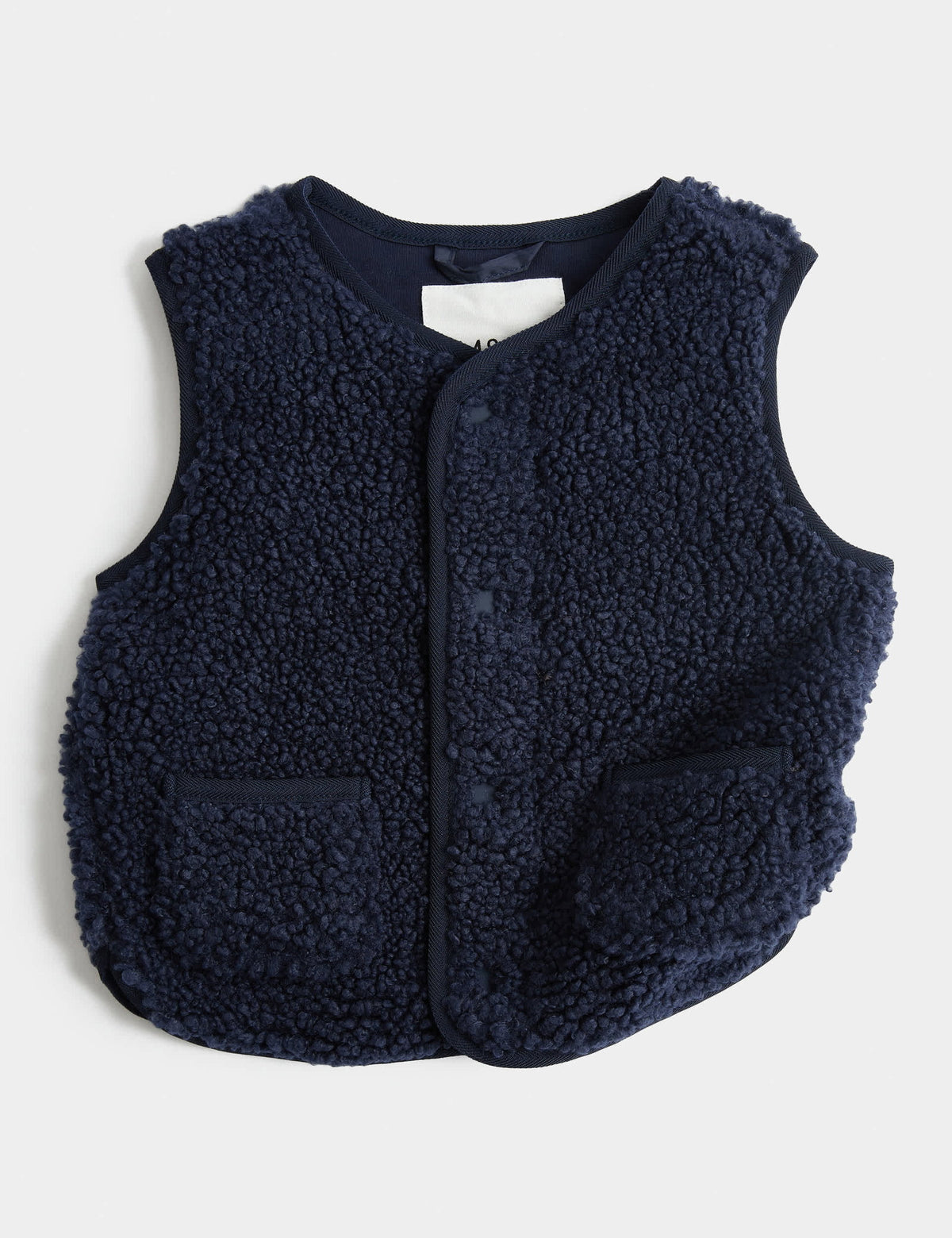 Peluş Dokulu Borg Yelek – 0-5 Yaş