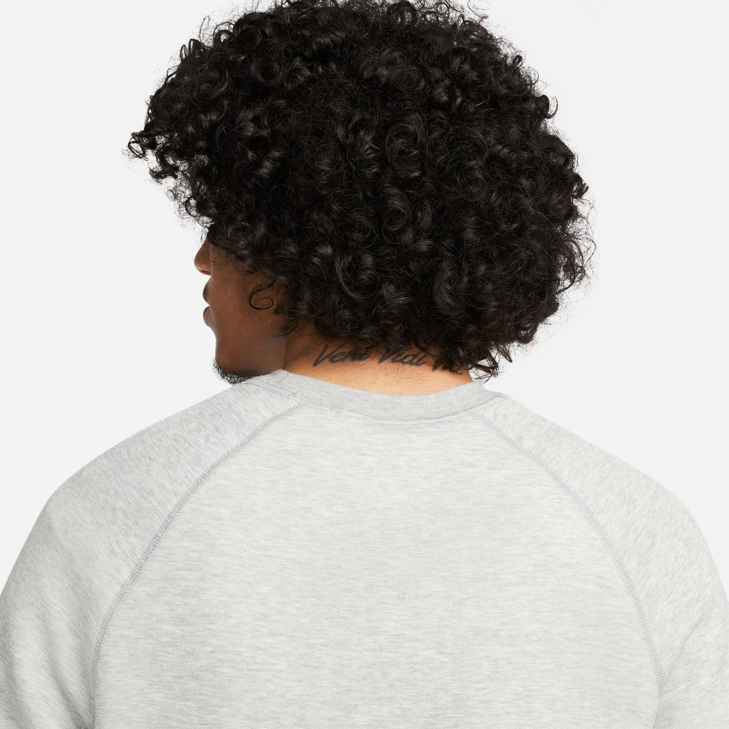 Nike Sportswear Tech Fleece Erkek Gri Sweatshirt