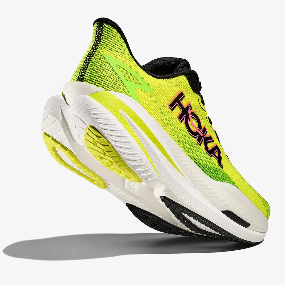 Hoka Mach X 3 Erkek Sarı Yarış Koşusu Ayakkabısı