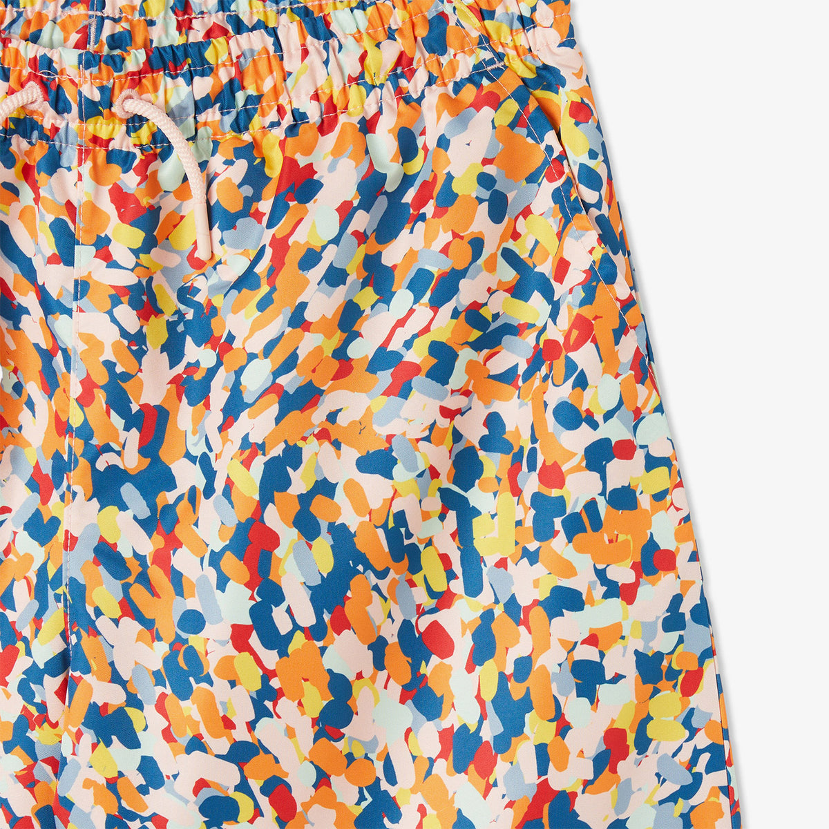 Jordan Essentials Poolside All-over Printed Çocuk Renkli Deniz Şortu