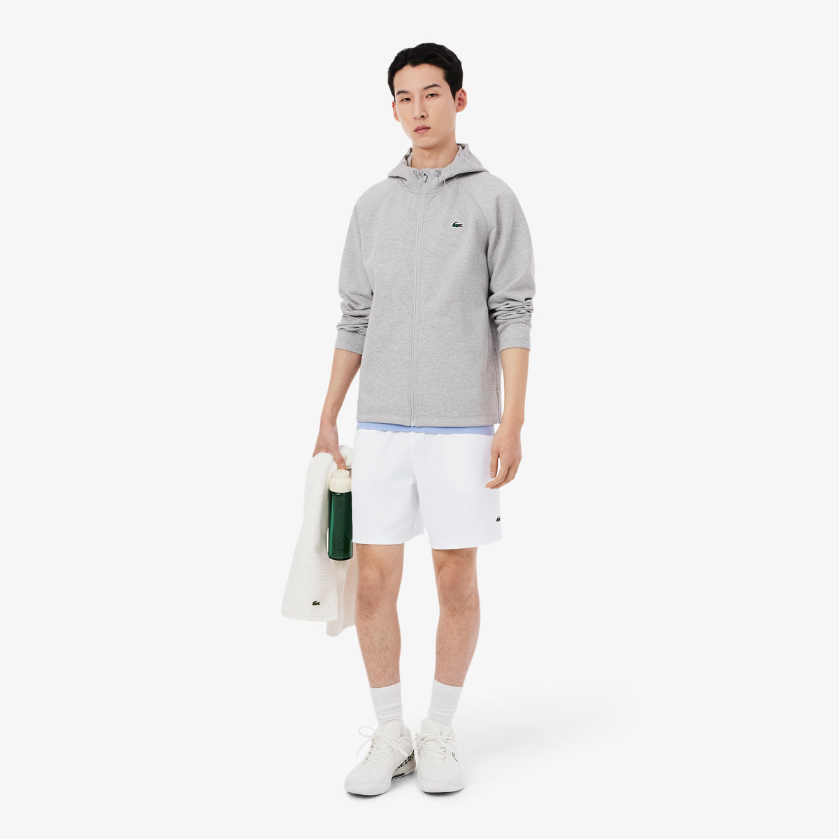 Lacoste Erkek Regular Fit Ultra Dry Beyaz Şort