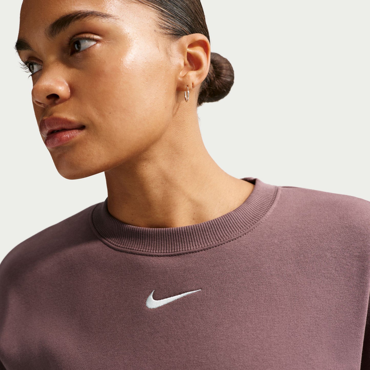 Nike Phoenix Kadın Mor T-shirt