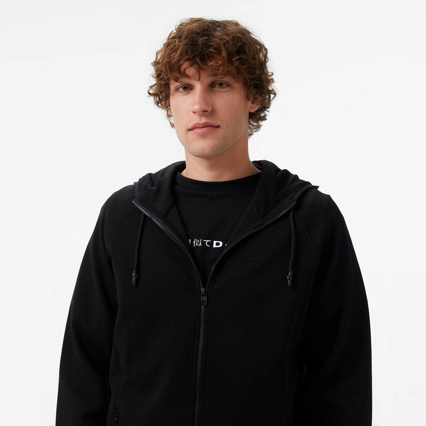 United4 Regular Fit Erkek Siyah Sweatshirt