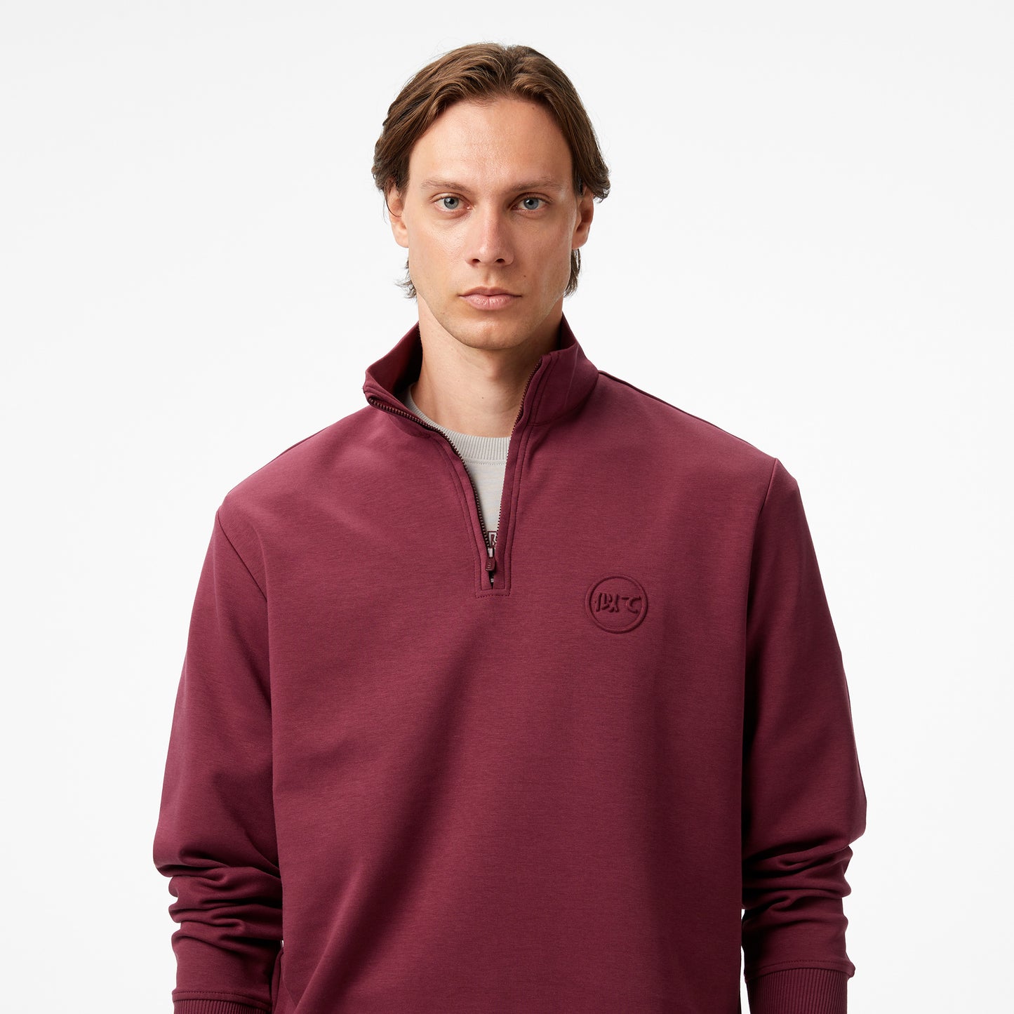 United4 Classic Erkek Bordo Sweatshirt
