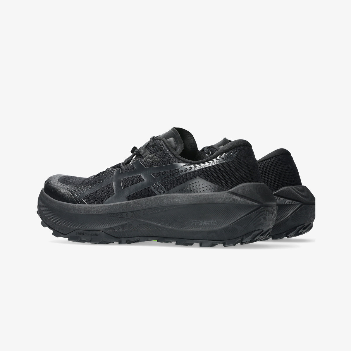 Asics Trabuco Max 5 Erkek Siyah Arazi Koşu Ayakkabısı