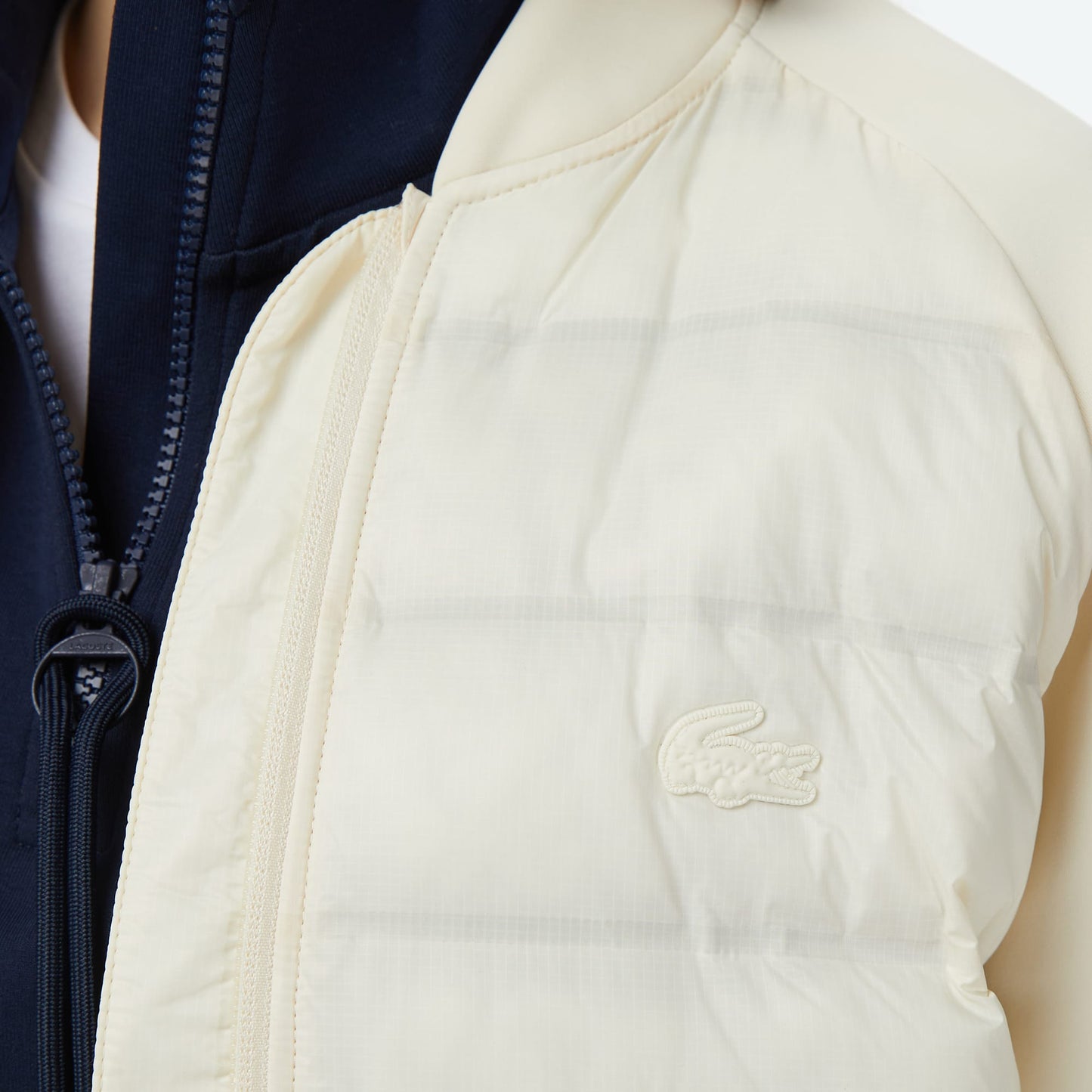 Lacoste Regular Fit Kadın Beyaz Ceket