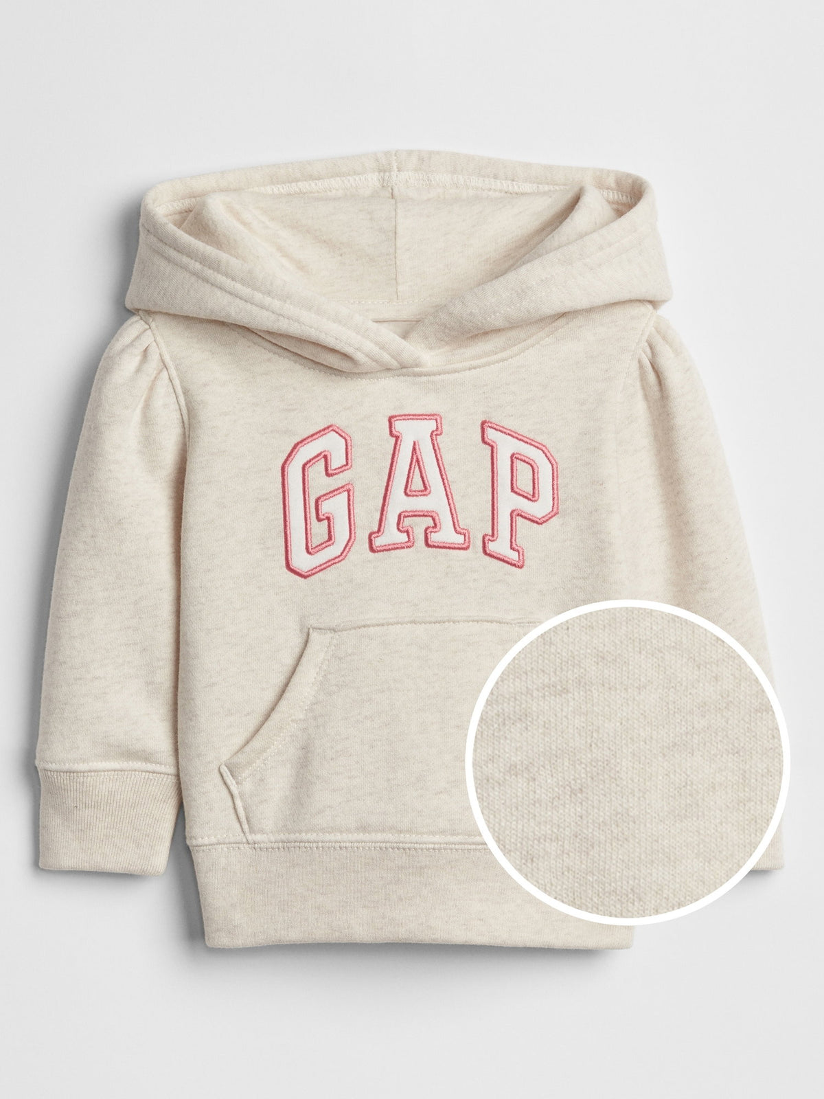 Lacivert Gap Logo Kapüşonlu Fleece Sweatshirt