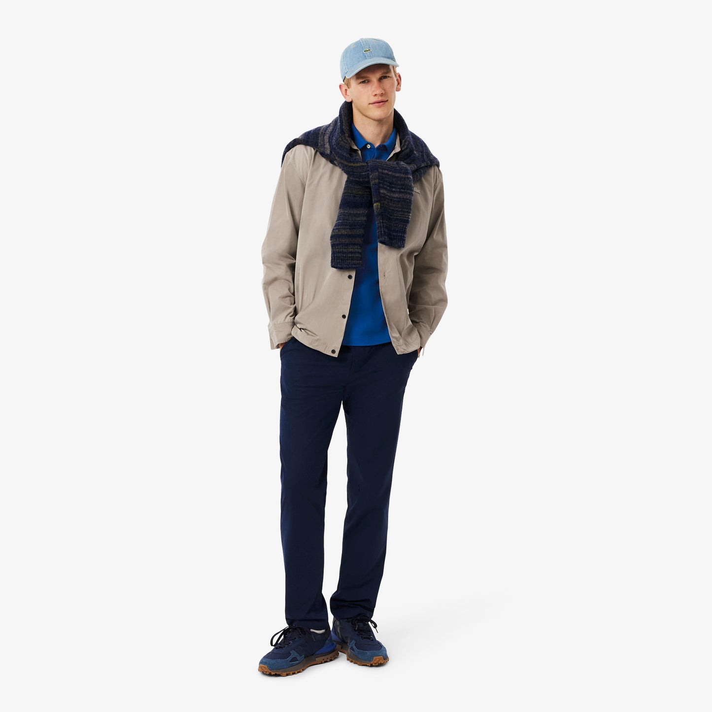 Lacoste Paris Erkek Regular Fit Koyu Mavi Polo