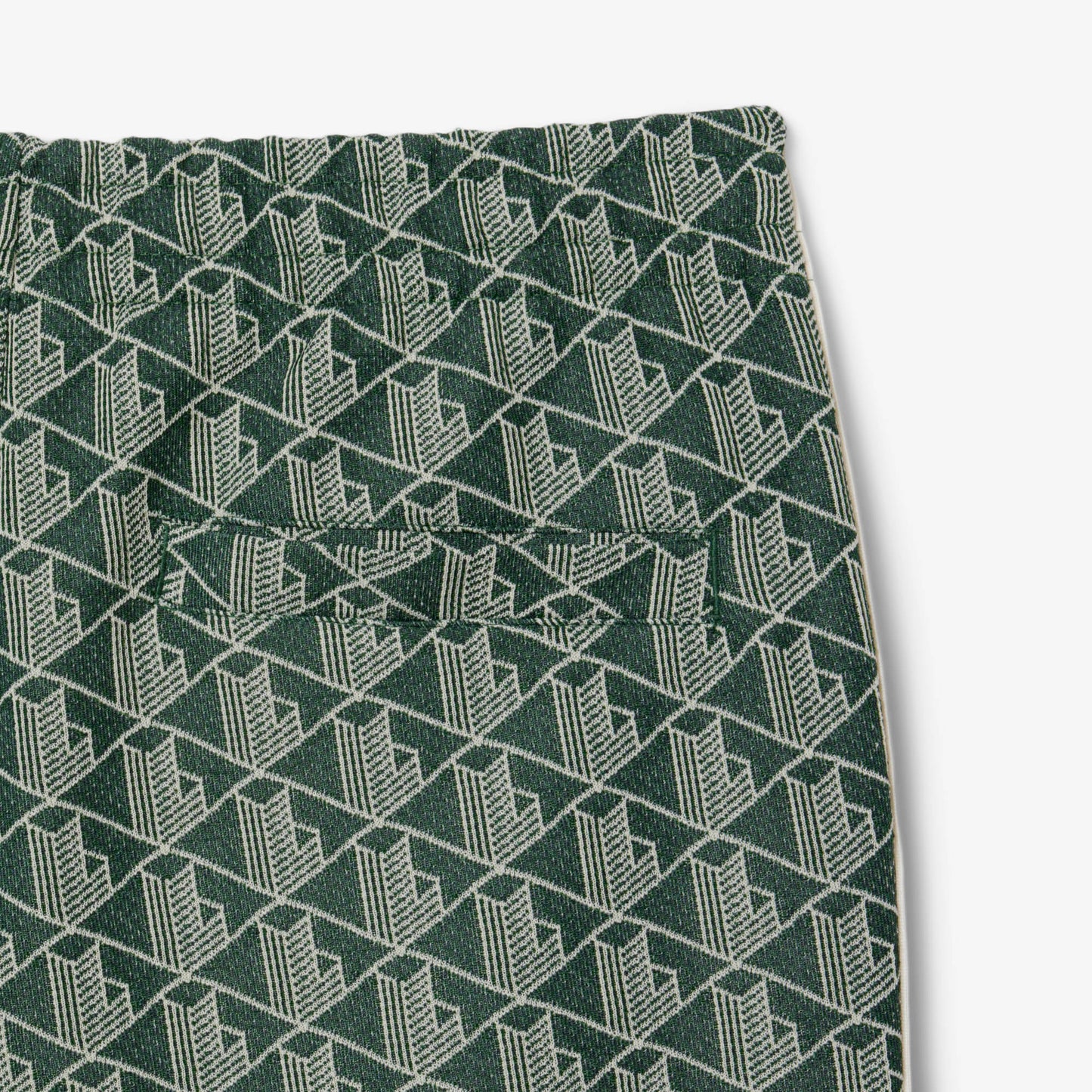 Lacoste Paris Erkek Regular Fit Monogram Yeşil Eşofman Altı
