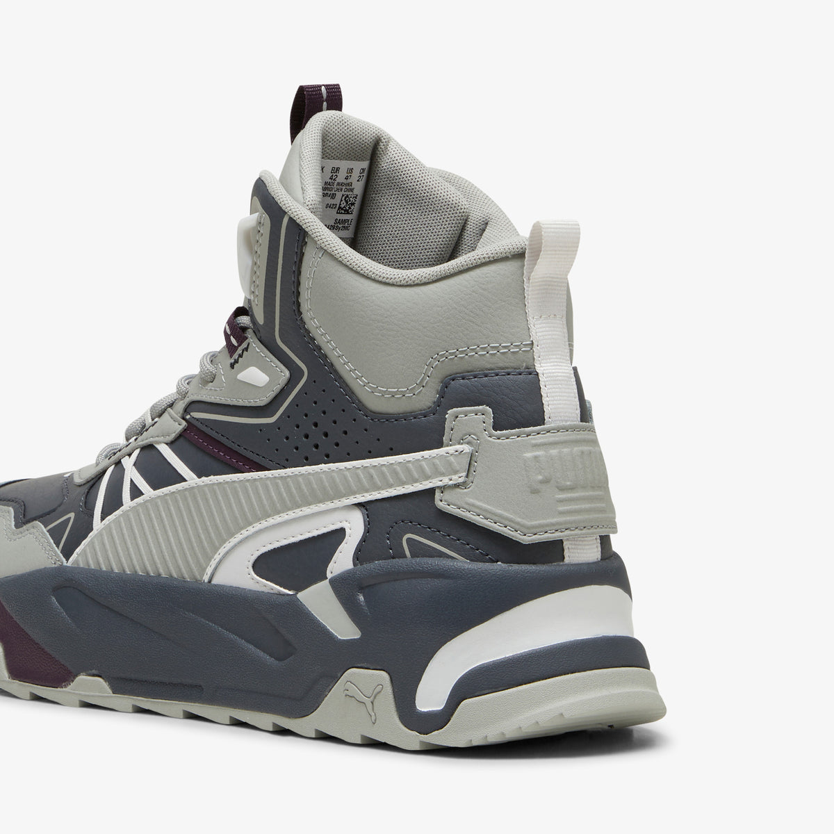 Puma Trinity Mid Hybrid Leather Erkek Sarı Spor Ayakkabı