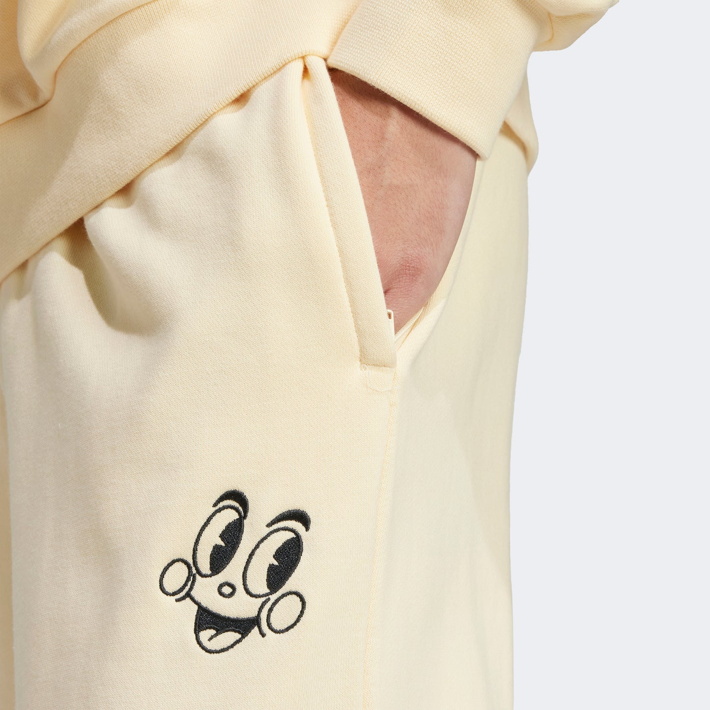Adidas Originals 70s Fleece Nelson Erkek Krem Eşofman Altı