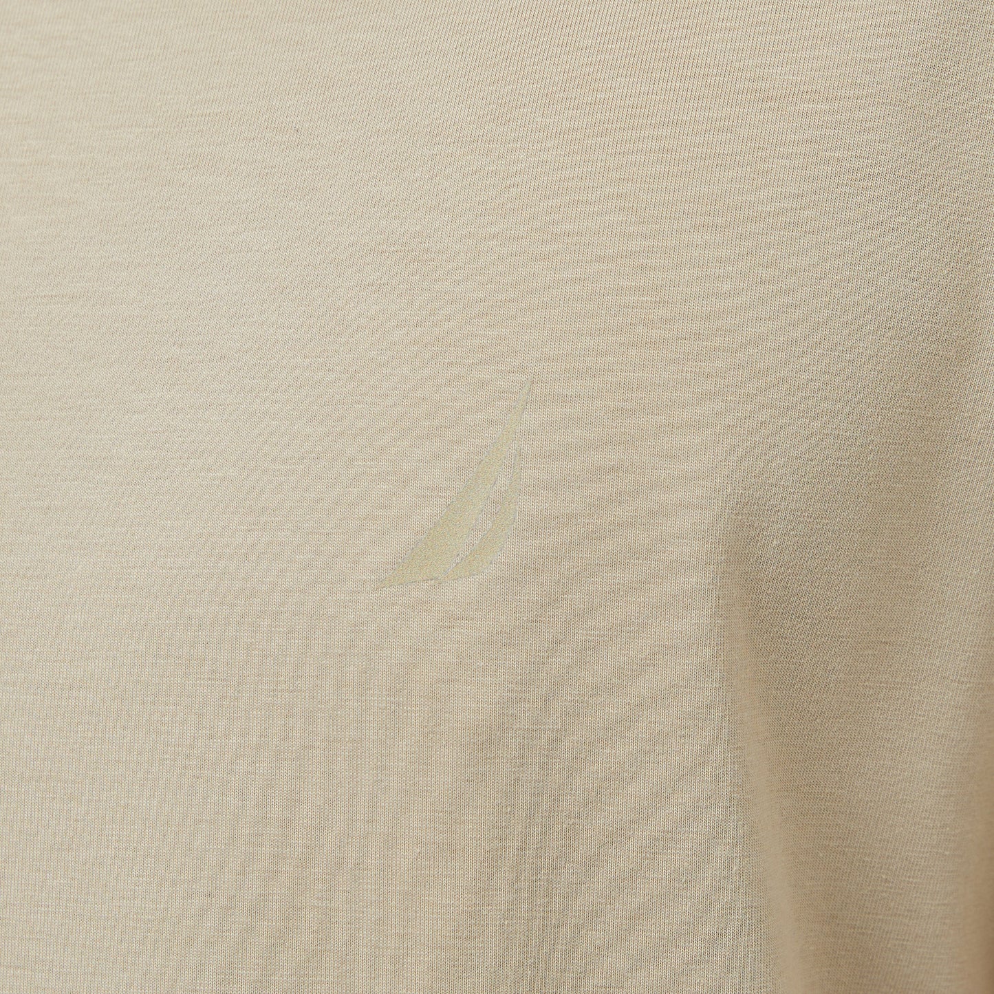 Nautica Erkek Bej Regular Fit T-shirt