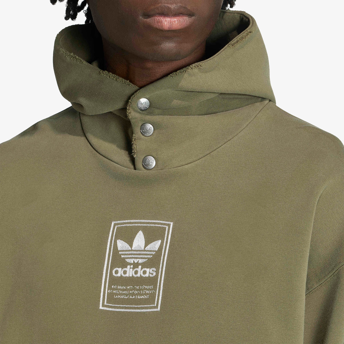 Adidas Elevated Grafik Hd Erkek Bej Sweatshirt