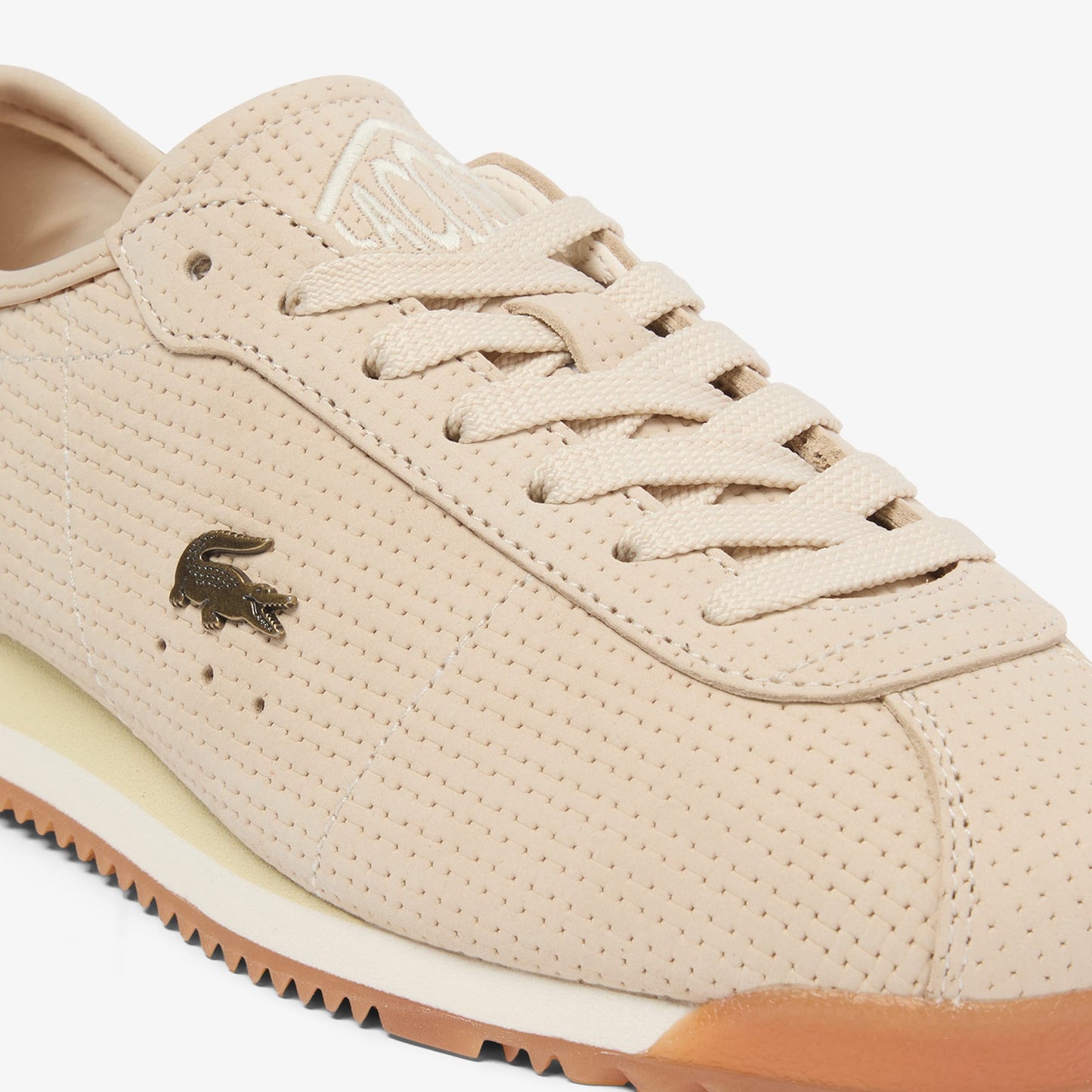 Lacoste Club Low Kadın Bej Spor Ayakkabı