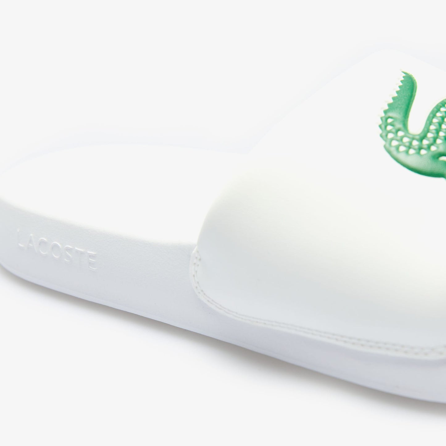 Lacoste Serve Slide 1.0 Erkek Beyaz Terlik