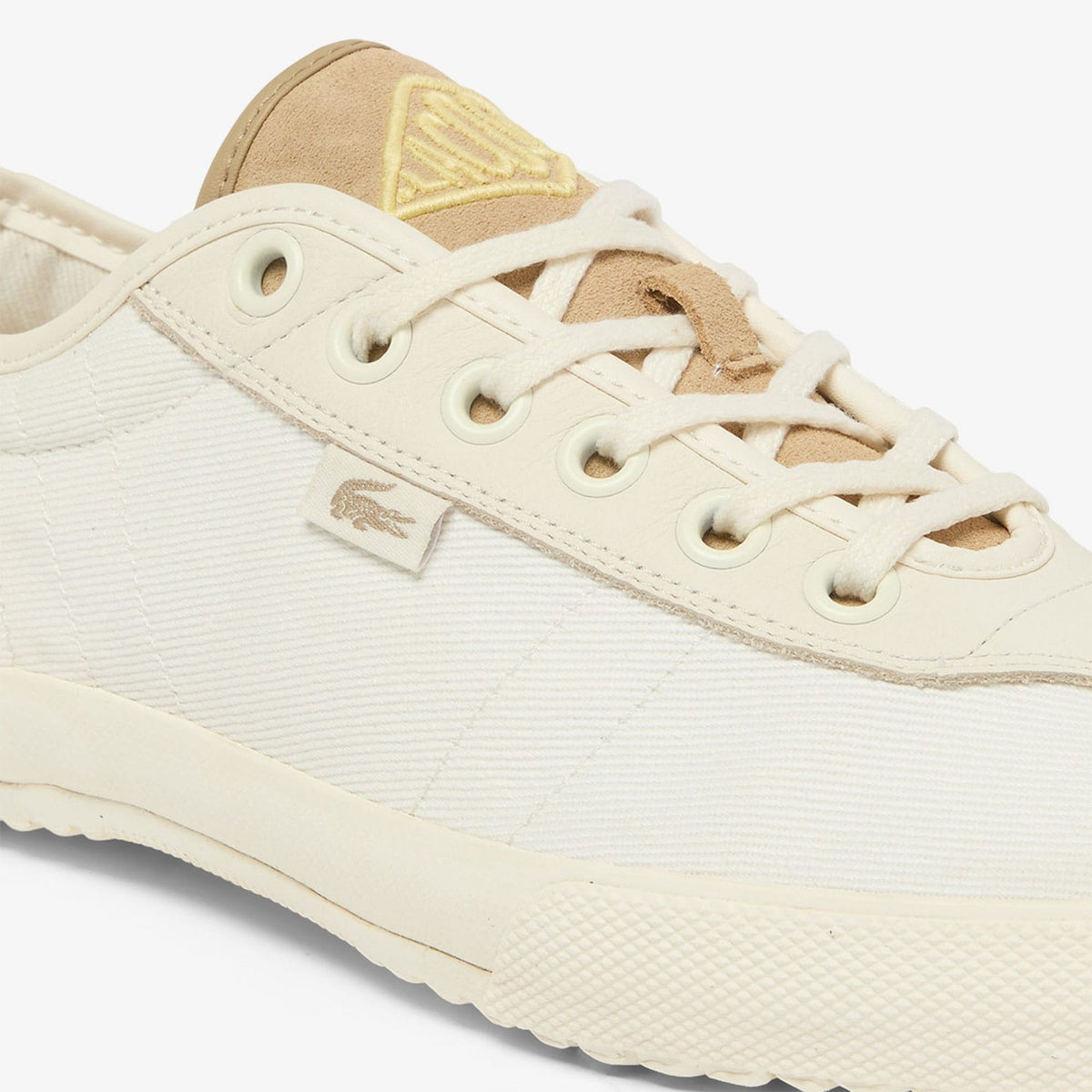 Lacoste Backslam Erkek Krem Sneaker