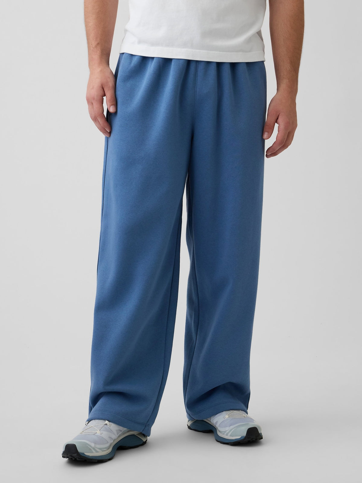 Açık Mavi Vintagesoft Baggy Eşofman Altı
