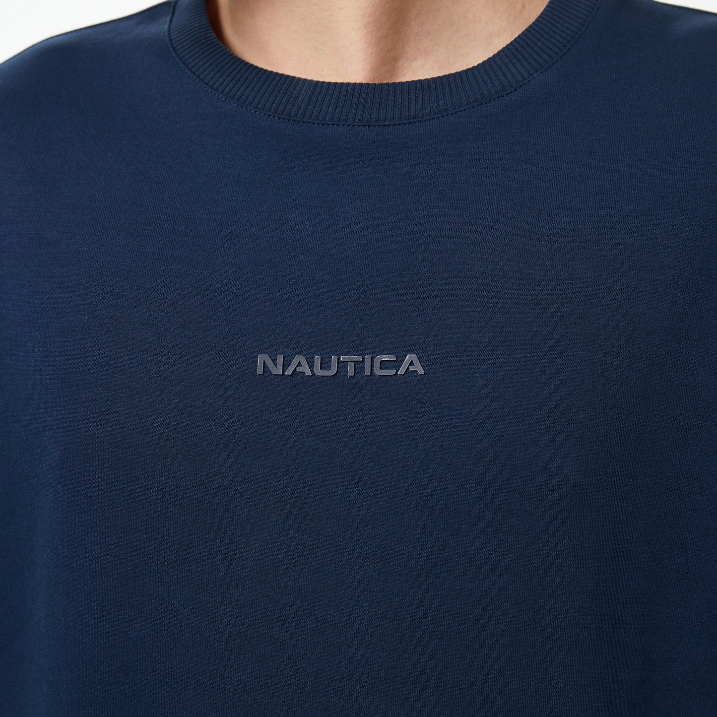 Nautica Erkek Lacivert Regular Fit Sweatshirt