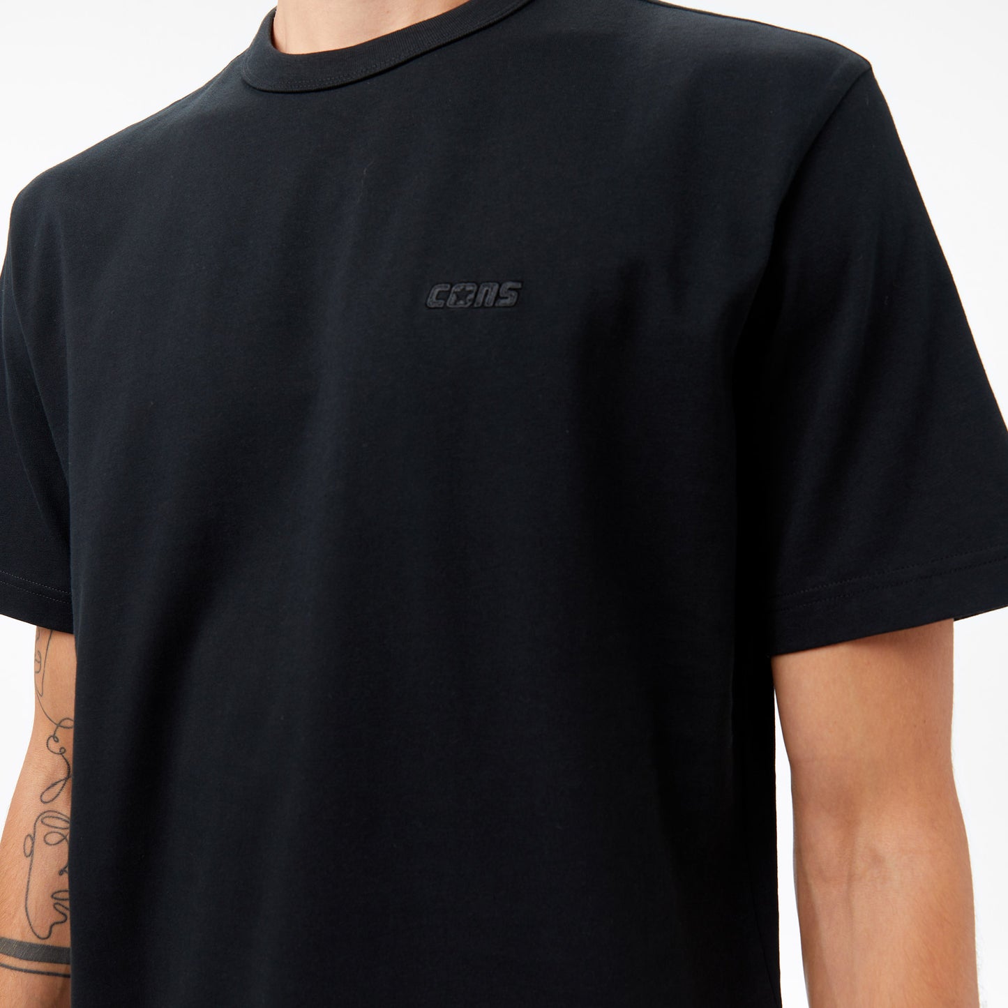 Converse Erkek Siyah T Shirt