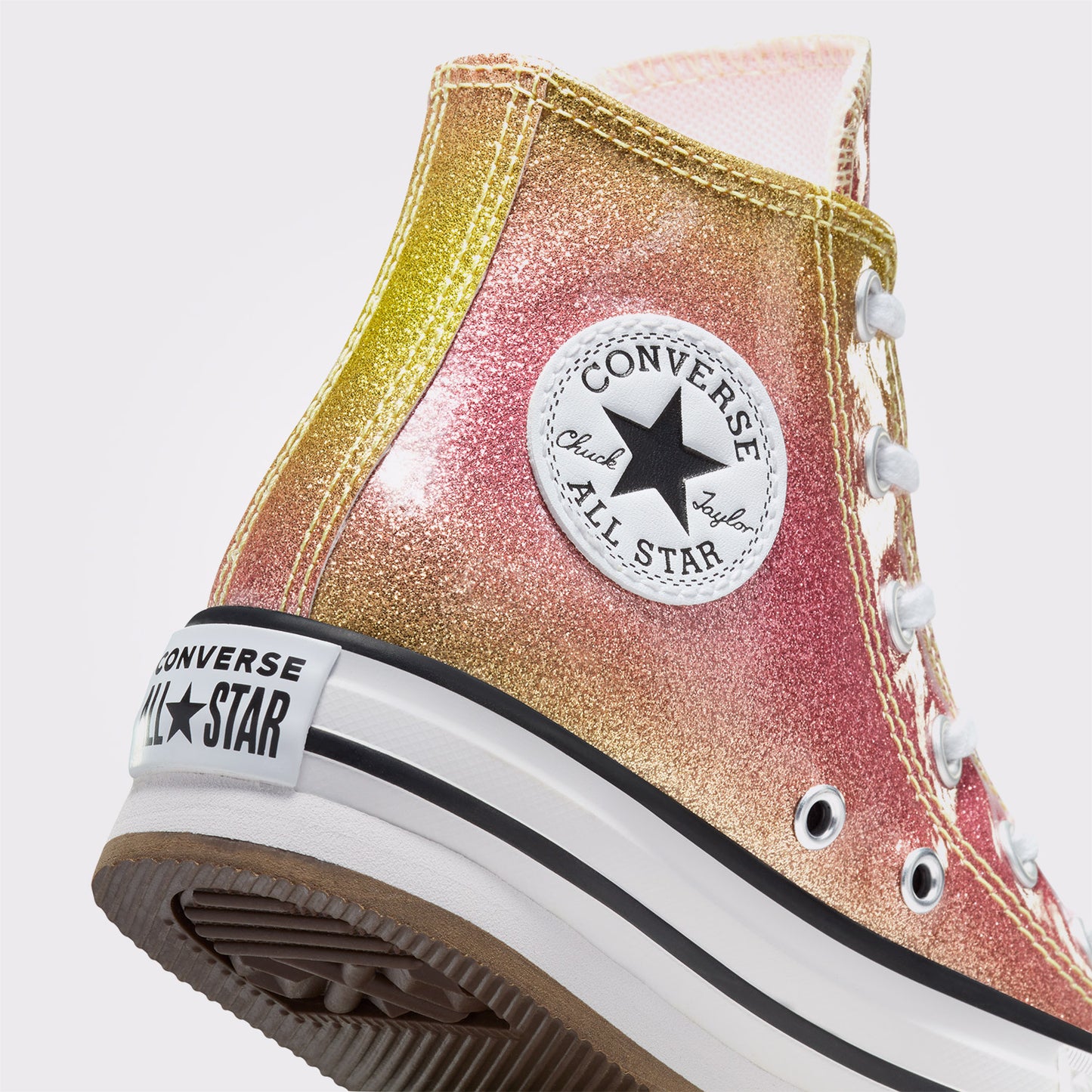 Converse Chuck Taylor All Star Eva Lift Platform Çocuk Sarı Platform Sneaker