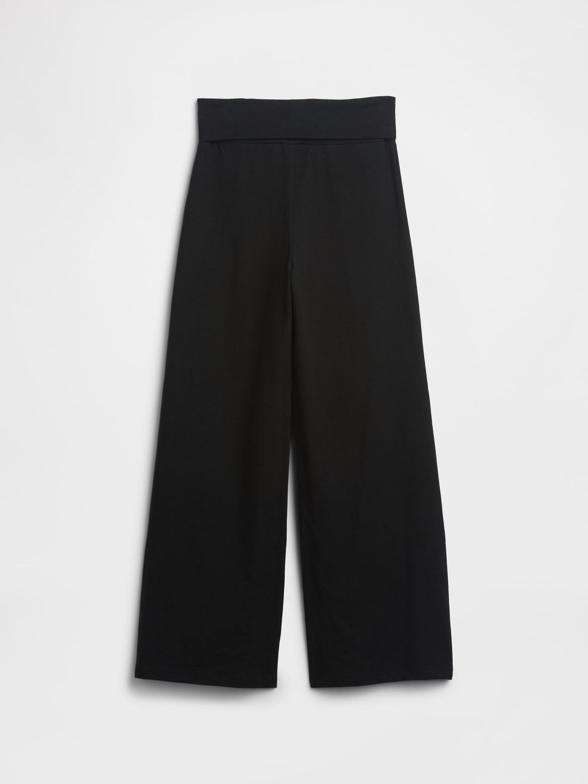 Siyah Kids Stretch Jersey Katlanabilir Tayt