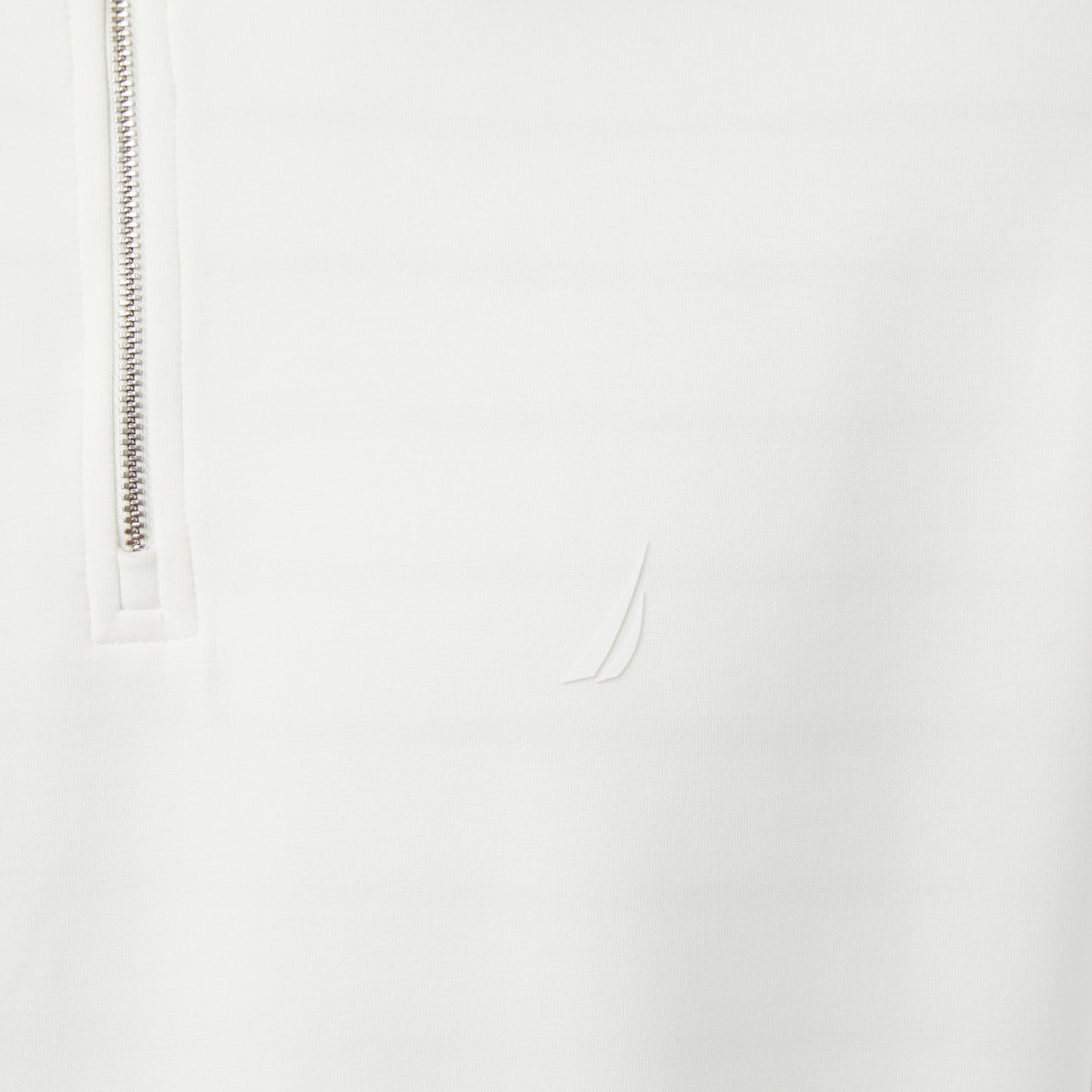 Nautica Erkek Krem Regular Fit Dik Yaka Sweatshirt
