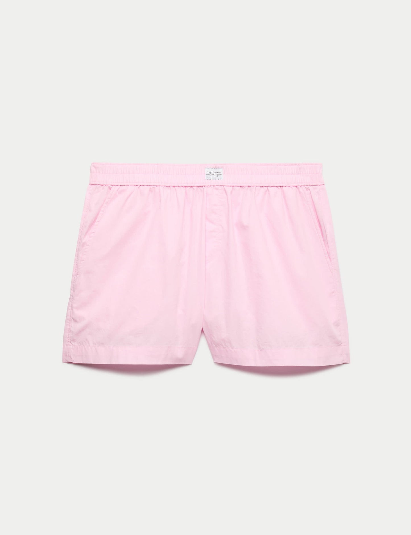 Saf Pamuklu Pijama Şort