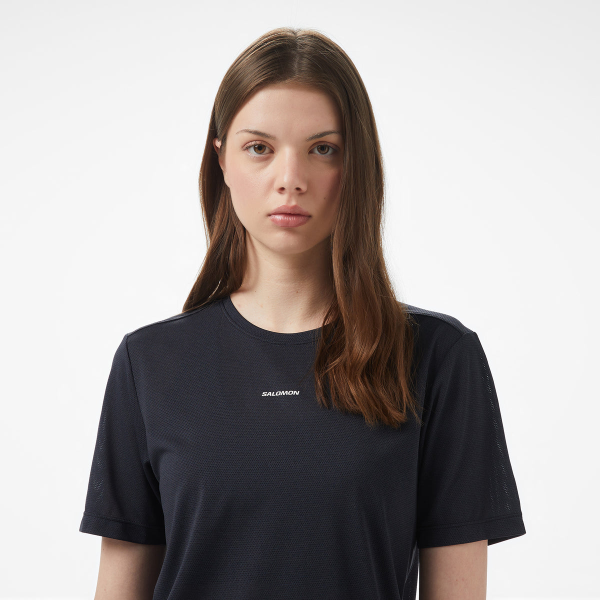 Salomon Shkout Core Kadın Siyah Koşu T-shirt