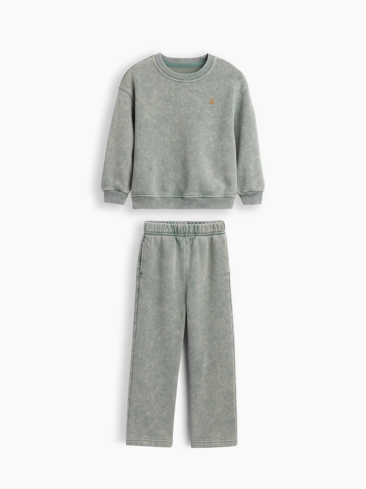 Lila Bebek & Küçük Çocuk Vintagesoft Sweat Seti